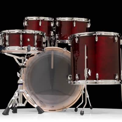 Yamaha Stage Custom Birch 5-piece Shell Pack - Cranberry Red image 4