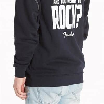 Mint Fender "New York Are You Ready To Rock" Black Lined Hoodie - Medium  #9115007406 image 5