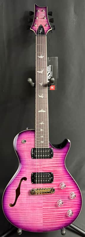 PRS SE Zach Myers 594 Semi-Hollow Electric Guitar Elderberry Burst w/ Gig Bag
