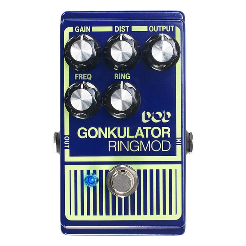 DOD Gonkulator Ring Modulator Distortion Guitar Effects Pedal - Brand New Condition image 1
