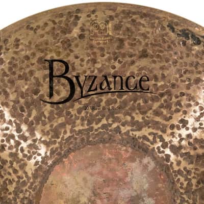 Meinl Byzance Dark Raw Bell Ride Cymbal 20" image 4