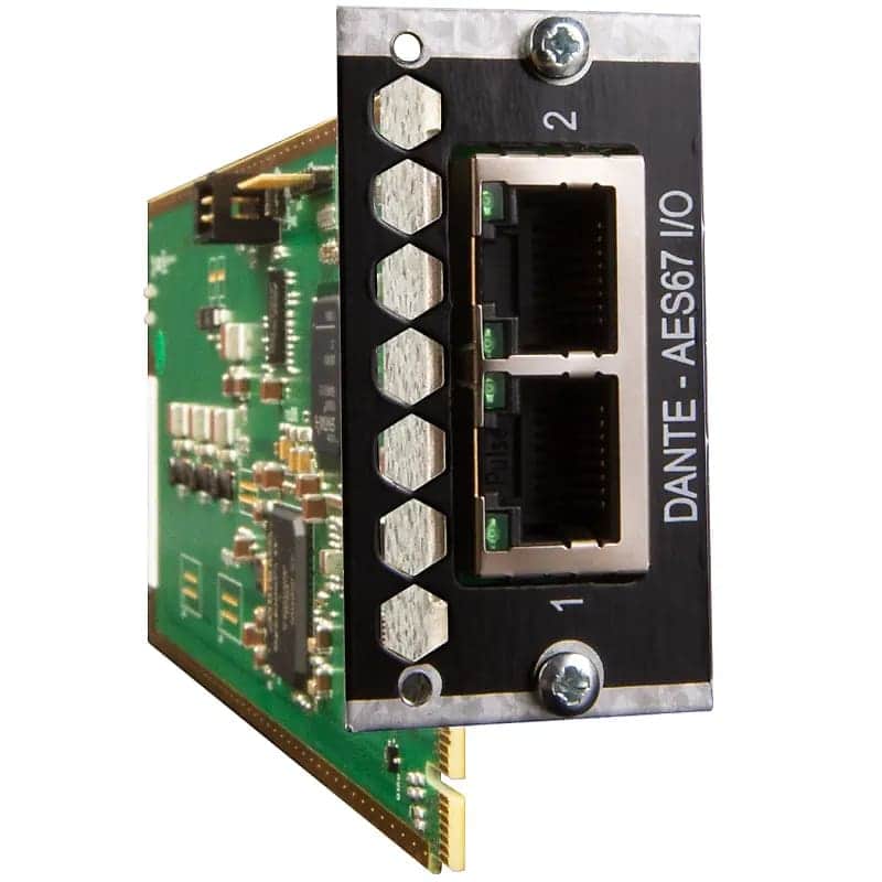 Avid Pro Tools MTRX 128 Channel IP Audio Dante Module image 1