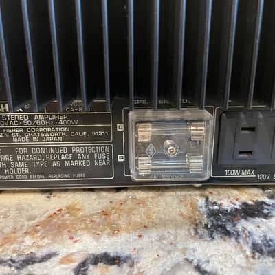 Fisher CA-880 Home Audio Amplifier image 9