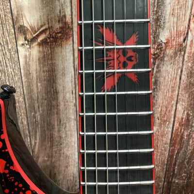 Schecter Sullivan King Banshee-7 FR-S Obsidian Blood image 7