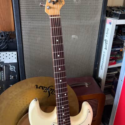 1987 Squier Stratocaster - Aged White image 3