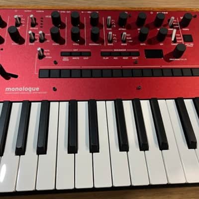 Korg Monologue-RD Analog Monophonic Synthesizer (Red) Open-Box NOS image 4