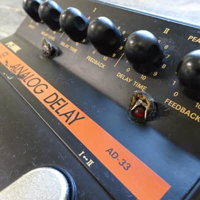 Pearl AD-33 Analog Delay 1980s Vintage Made In Japan MIJ *Needs Service image 4