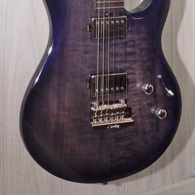 Sterling By Music Man Steve Lukather LK100 Electric Guitar Blueberry Burst - W/Setup image 2