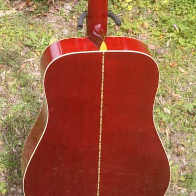 1976 Jagard Hummingbird Model GB-300HN MIJ by Terada Gakki+Hard Case image 8