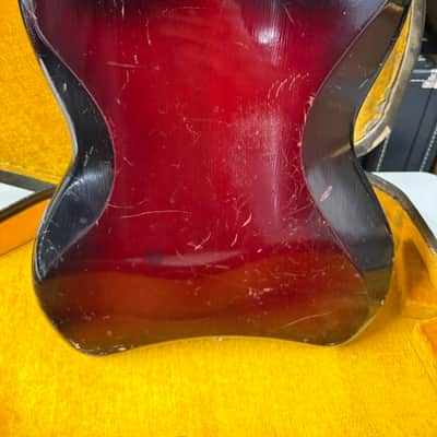 Guild S-50 Jet Star 1966 RARE Flamed Maple Headstock 100% Original (355) image 9