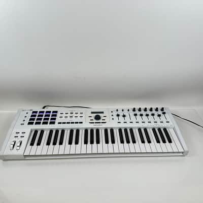 Arturia KeyLab 49 MKII Professional MIDI Keyboard Controller (White) image 2
