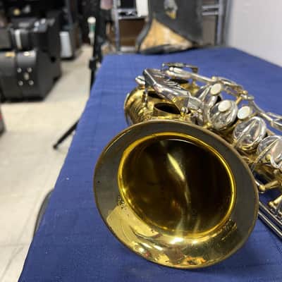 Vintage Martin Busine Alto Sax Saxophone with Original Case Made in the USA for Parts or Repair 1919 image 6