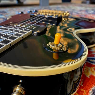 1992 Pre Historic Gibson Les Paul Custom ’54 Reissue Black Alnico Custom Shop Staple pickup image 8