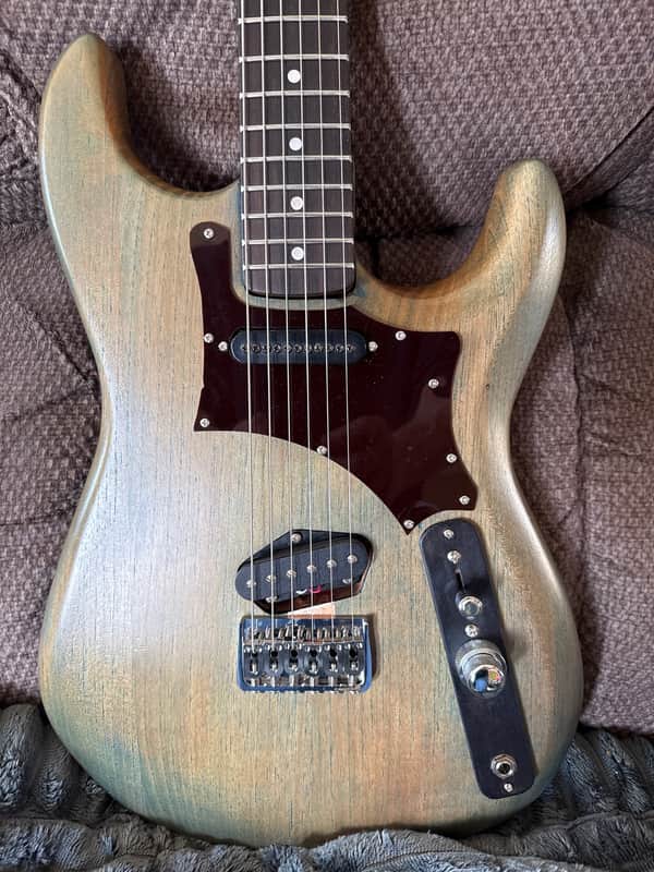 Custom ST Strat\Tele Hybrid Marupa ( Brazilian Maple ) body and roasted maple neck image 1