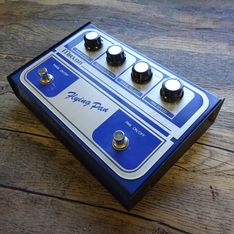 ギター Maxon Flying Pan fp-777 Maxon FP-777 Flying Pan Phaser/Tremolo Pedal - Used