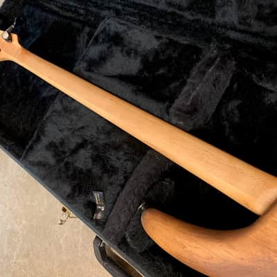 1992 Left Handed Ibanez SR800 Bass Guitar & Hardshell Case image 6