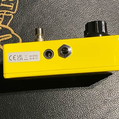 #1 MXR YJM308 LTD Yellow Yngwie Malmsteen Signature Overdrive image 6