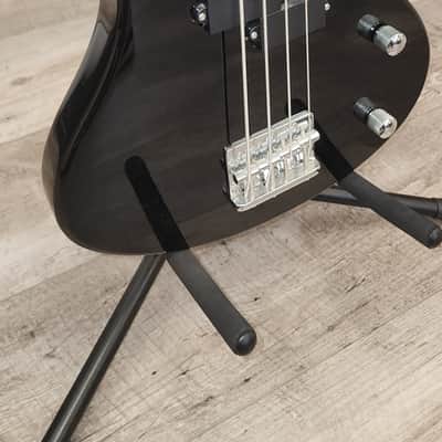 Washburn T12 Taurus 4 String Electric Bass-Gloss Black image 10