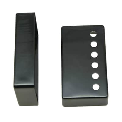 Humbucker Pickup Covers for Gibson - Black Nickel image 5