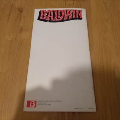 Vintage 1968 Baldwin Full Line (Guitar, Bass, Banjo, Keyboard) Catalog! Rare, Original Case Candy! image 21
