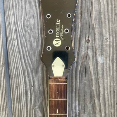 PROJECT Mosrite Celebrity vintage, electric guitar project 60s - Red husk electric guitar image 3