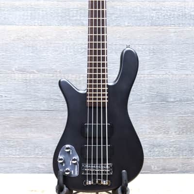 Warwick RockBass Streamer Standard 5-String Left-Handed Nirvana Black Transparent Satin image 1