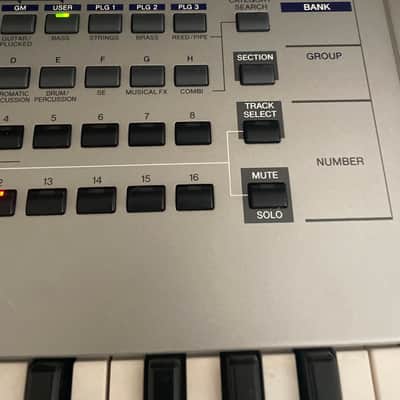 Yamaha Motif 6 Production Synthesizer 2000s - Gray image 2