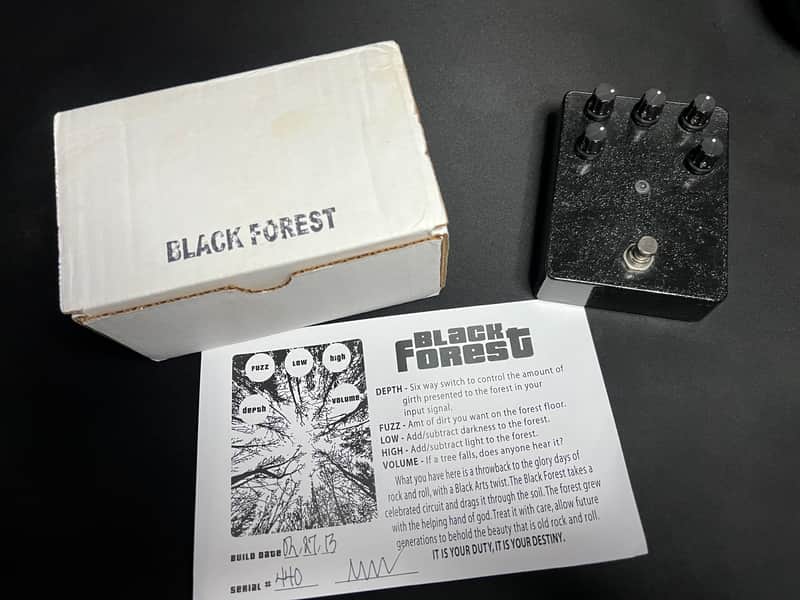 Black Arts Toneworks Black Forest
