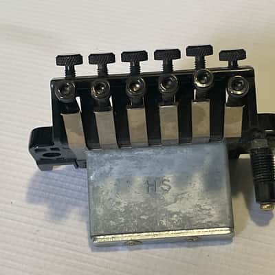 1980's Japan Ibanez RG550 RG Series Black Original Edge Floyd Rose Tremolo Bridge Set image 11