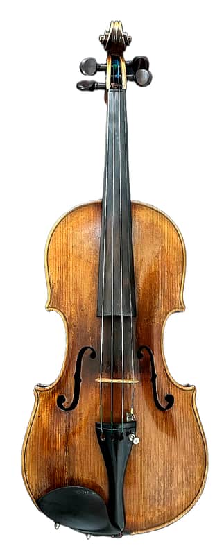 Antique 4/4 Violin - Labeled “Ruggeri 1675” Cremona - Flamed Maple Back - Complete Outfit with Case, Bow & Certificate - VIDEOS image 1