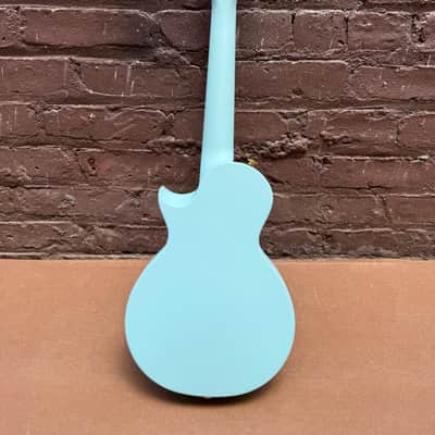 Enya Nova U Mini Soprano Ukulele 21" Carbon Fiber – Seafoam Blue – Good Condition – No Case image 9