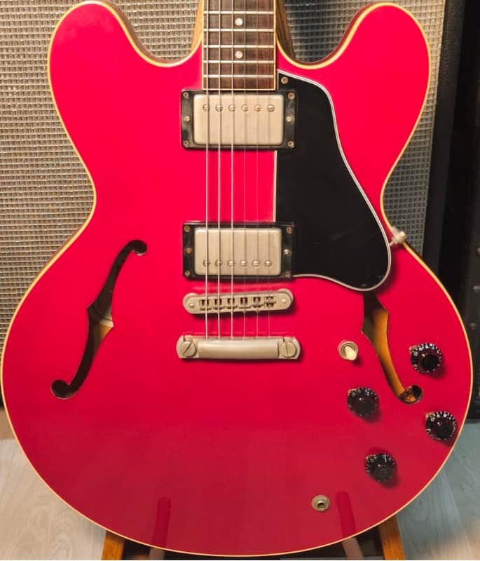 Gibson ES-335 Dot 1988 Cherry Red image 1