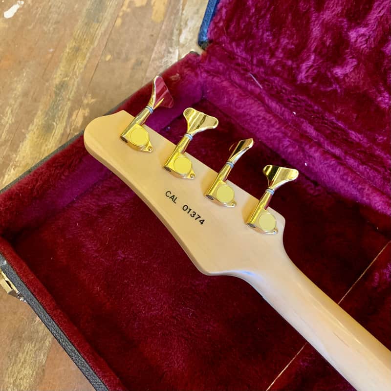 Valley Arts Custom Pro Bass guitar c 1990 Blue 1980's p/j | Reverb