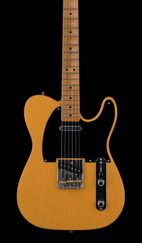 Fender 75th Anniversary Vintera Road Worn 1951 Telecaster (2026) - Butterscotch Blonde #01746 with Original Hard Case image 1