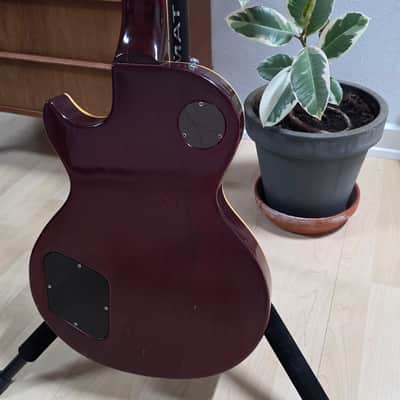 1976 Gibson Les Paul Deluxe Wine Red P90 Vintage Aged Road Worn Relic 70s 1970's P-90 Soap Bar Soapbar Electric Guitar image 20