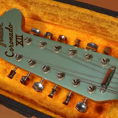 1967 Fender Coronado XII - Teal Green Metallic - All Original image 13
