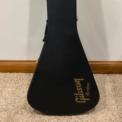 2012 Signed & Aged Gibson Custom Shop Kirk Hammett Signature Flying V - Aged Ebony image 19