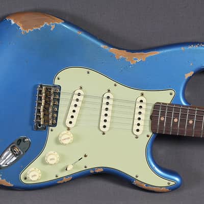 Fender Custom Shop Stratocaster 1964 HREL Lake Placid Blue image 1