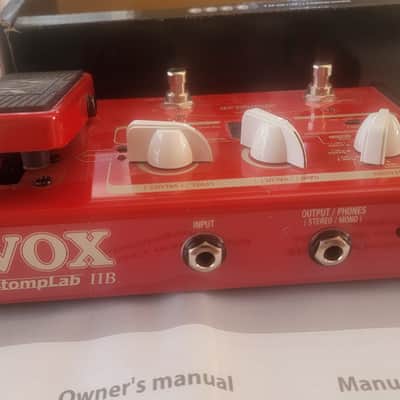 Vox SL2B StompLab IIB Modeling Bass Processor 2010s - Red image 4
