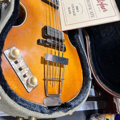 Hofner Violin Bass Relic Left Handed '63 Authorized Dealer Free Shipping! 003 image 15