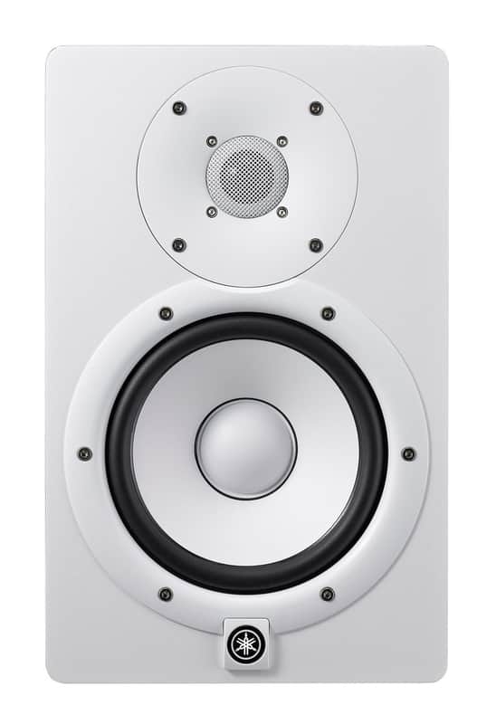 Yamaha HS7 95 Watt 7" Woofer Studio Monitor White image 1