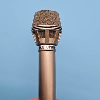 ☆Vintage 1970s AKG D190E *New Foam Inside Grille* - Dynamic Microphone D190 image 9