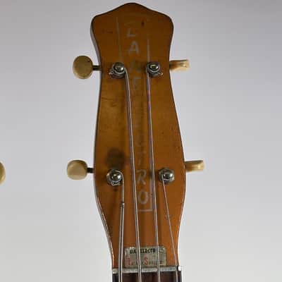 1959 (First Year) Danelectro Vintage 3923 Semi-Hollowbody Guitar / Bass Doubleneck w/ Case image 12
