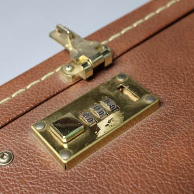 90s Gibson L-5 Brown/Pink TKL Case image 6