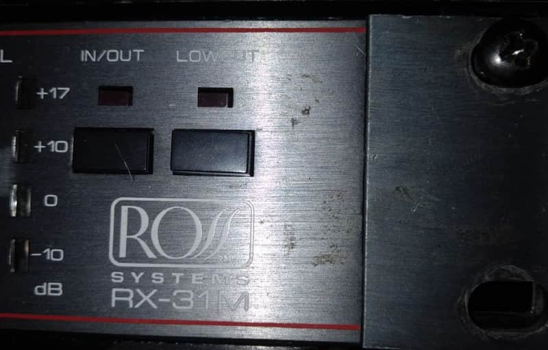 Ross 31 Band Graphic Equalizer 1990's pewter image 1