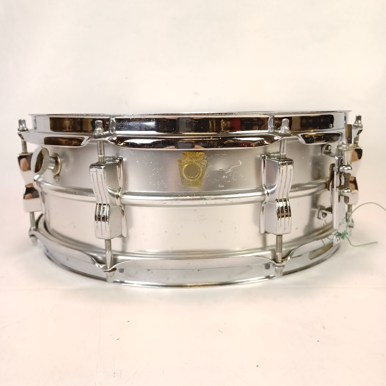 Ludwig 5x14"Acrolite Snare Drum#540802 11/7/67 Aluminum Shell#404 8-Lug Chicago — main photograph