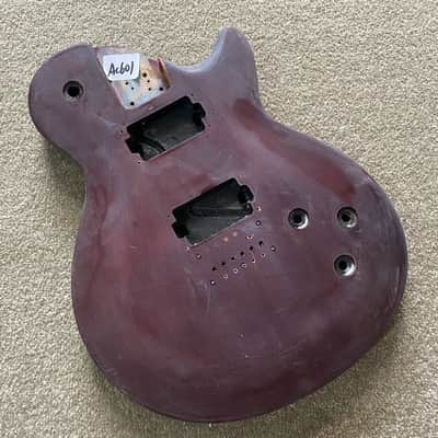 Red Single Cutaway Guitar DIY Project Body image 1
