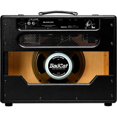 Bad Cat Black Cat 1x12 20W Tube Guitar Combo Amp Regular Black image 2