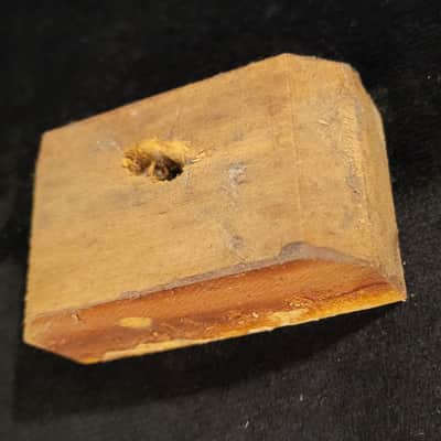 Harmony Lower Bout Interior Wood Block 1960's image 4