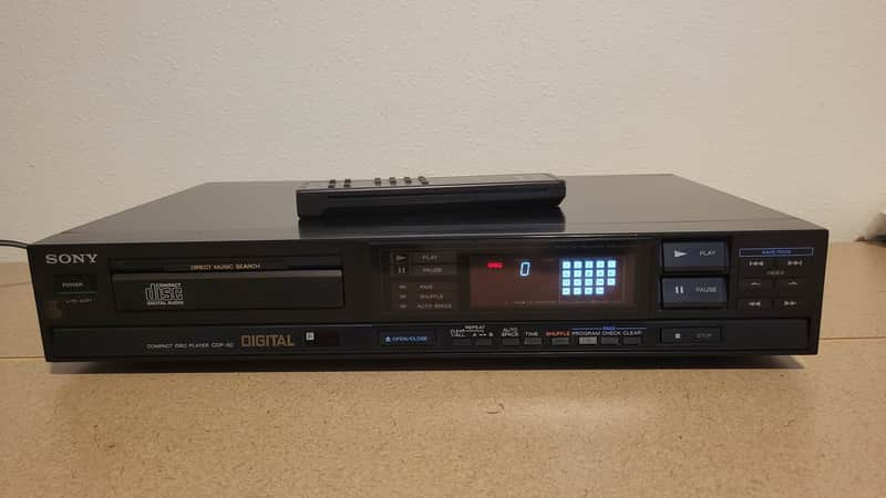 Vintage CD Player Sony CDP-50